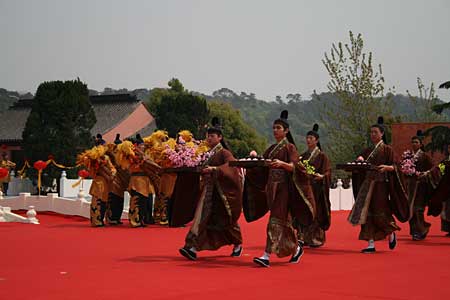 大型祭祀乐舞《至德名邦》表演