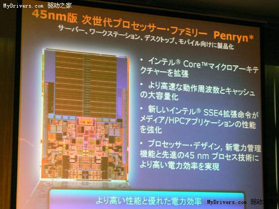 Intel 45nm Penrynʵչʾ