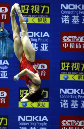 跳水运动员李婷图片