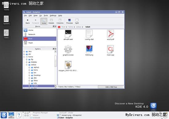 ȫLinux棺KDE 4.0 1