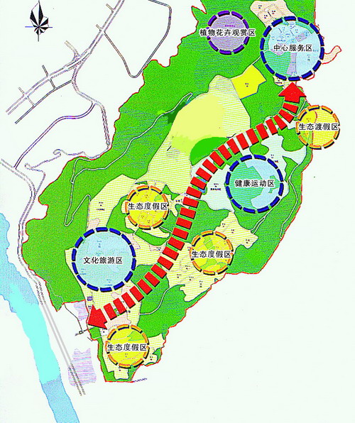 铁山坪森林公园地图图片