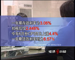 Ϊ˵طۣ20055εʣ8ε׼ʡһڴΪ3.06%˰2.448%CPI4.4%ָʣһڴΪ6.07򷿵ϰ˵ӱˡ