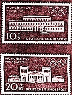 奥运邮票、纪念邮戳