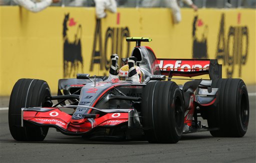 2007賽季f1匈牙利大獎賽正式比賽在布達佩斯賽道結束,杆位發車的