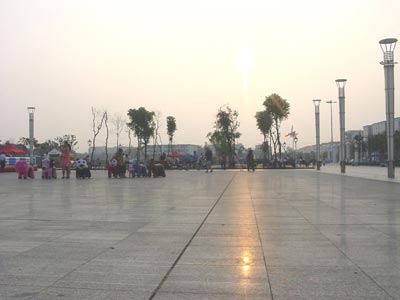 夕阳如画