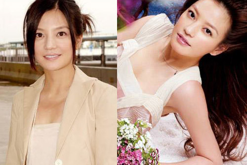 女明星日常生活照曝光 与娇艳写真大pk(组图)