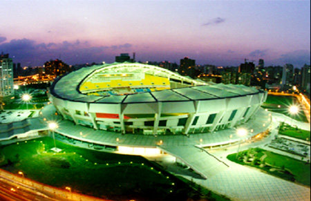 上海奥林匹克体育中心图片