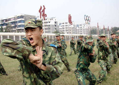 中国人民解放军铁拳团图片