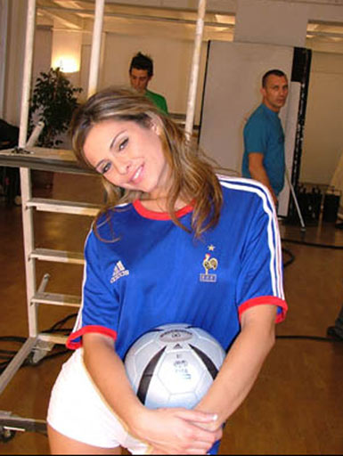 欧洲足球宝贝2008图片