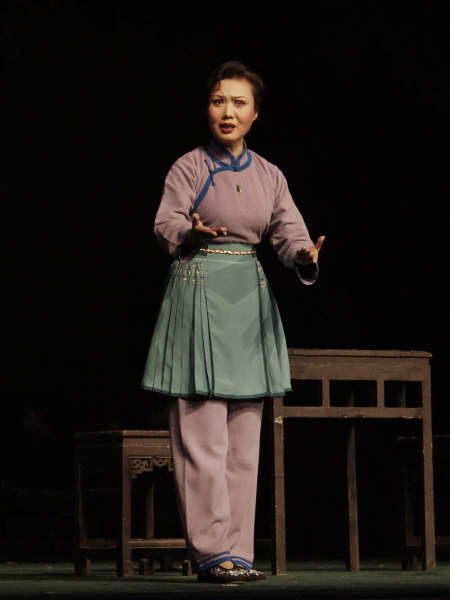 资料图片：北京京剧院一团《沙家浜》剧照 10