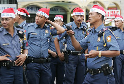 菲律宾警服图片