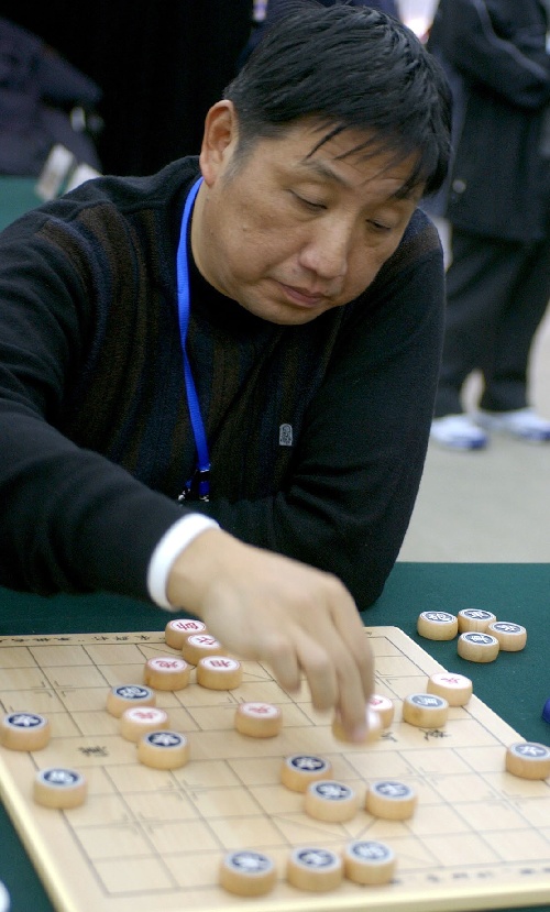 图文中国象棋名人战第四轮特级大师柳大华