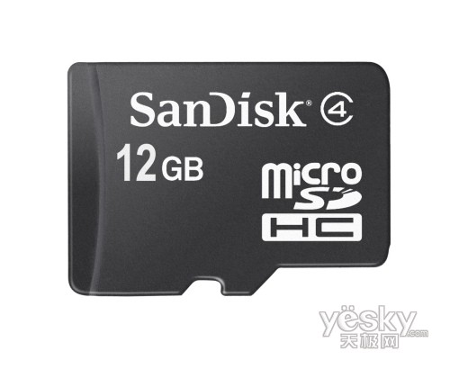 sandisk microSDHC 12GB