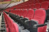 图文：北京奥林匹克篮球馆竣工 馆内软包座椅