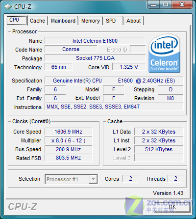 ʮĥһ Intel˫E1200 