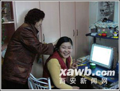 身患绝症的蓓蓓依然笑对人生