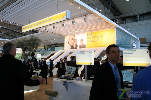 CeBIT2008¹Ĭ˶SPAչ̨ 