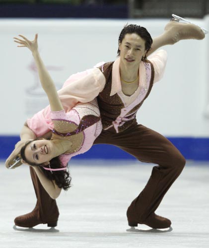 中国冰舞选手图片