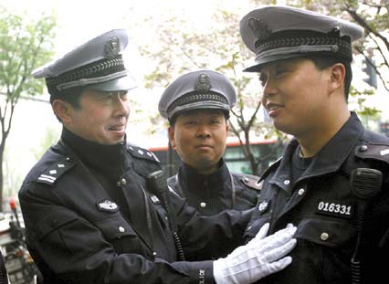 99式警察警服图片
