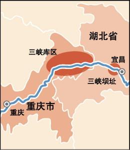 长江三峡位置图片