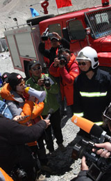 40位记者探访珠峰大本营