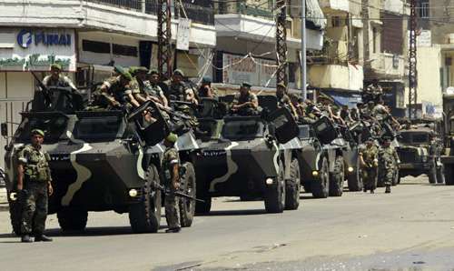 黎巴嫩军事力量简介图片