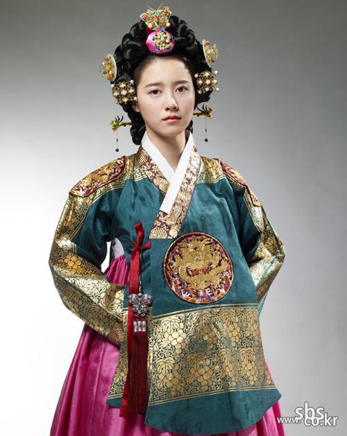 韩国古代公主发型图片