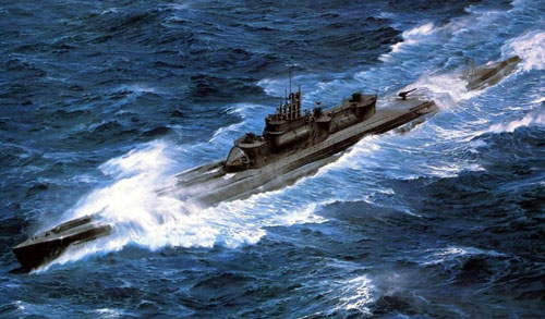 伊一六型潜艇图片