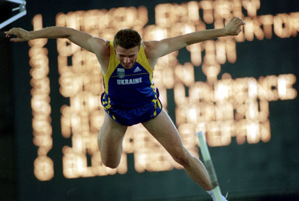 撑杆跳高沙皇布勃卡 曾35次刷新世界纪录