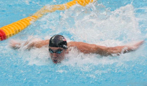 菲尔普斯100米蝶泳图片