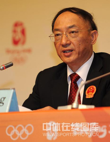 中国体育代表团团长刘鹏