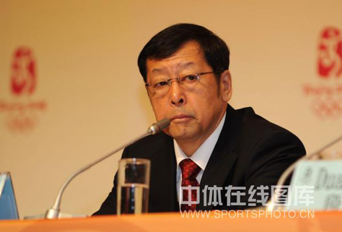 图文：中国军团新闻发布会 副团长崔大林