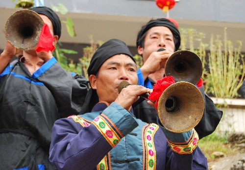 贞丰唢呐,对决