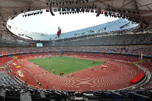 奥运田径赛场图片