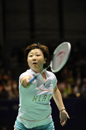 综合体育 羽毛球 最新动态 2008中国羽毛球大师赛 精彩图片 周蜜夺冠
