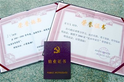 潍坊工业学校毕业证图片