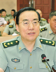广州军区司令员 章沁生