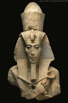 海外博览  古埃及统治者阿赫那吞恐怕不是最有男子汉气概的法老,虽说