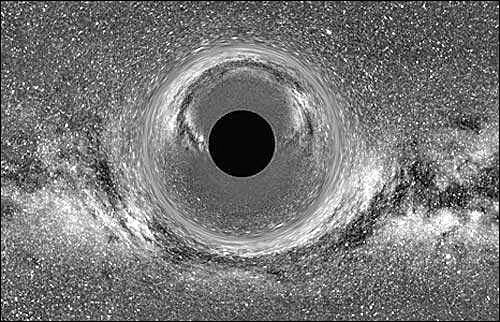 银河系中心存在巨型黑洞?(图)