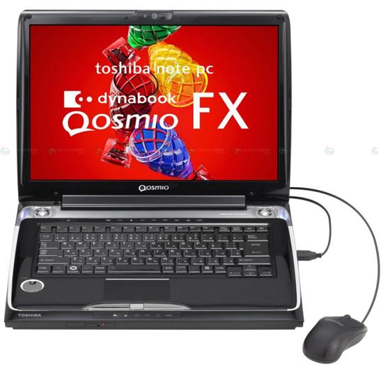 东芝新推Qosmio FX/GX游戏笔记本