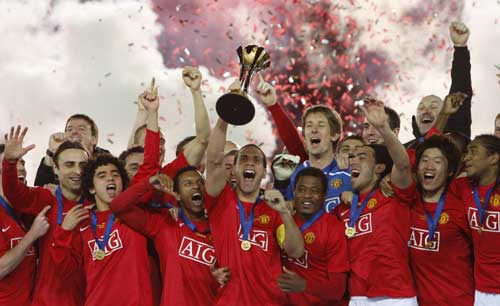 2008年欧冠决赛曼联首发阵容