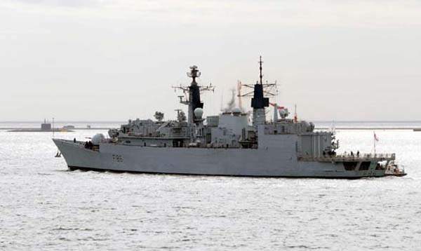 英国22型大刀级通用护卫舰 图片来源:中国网