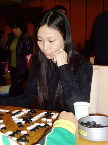 女棋手王香如图片