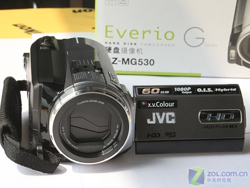 全高清硬盘摄像机 60GB容量JVC HD5降价 