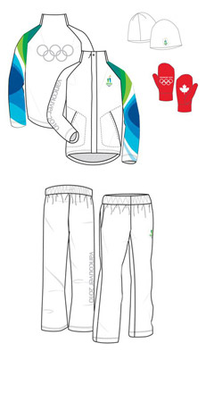 冬奥会服装设计简笔画图片