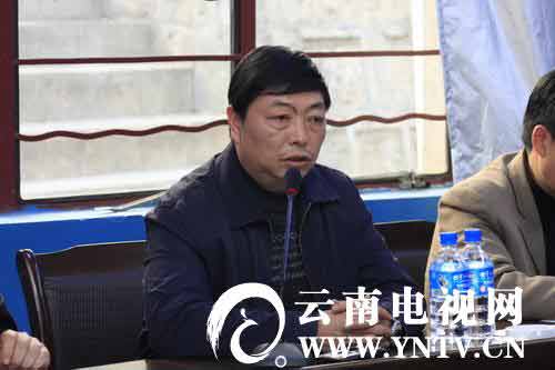 “躲猫猫”调查团听取晋宁县公安局情况说明
