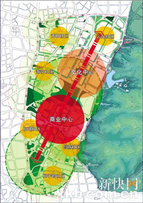 广州白云新城城市设计深化方案 社区建邻里公园