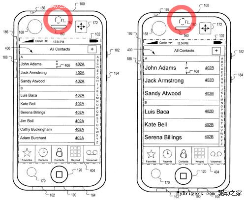 苹果专利泄露iPhone前置摄像头功能