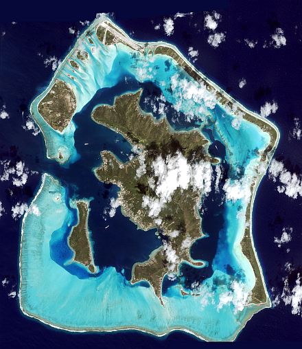 波拉波拉岛地理位置图片
