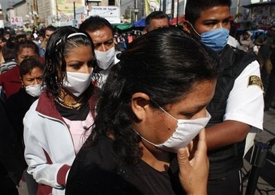 墨西哥爆发猪流感上千人病倒 68人丧生(图)